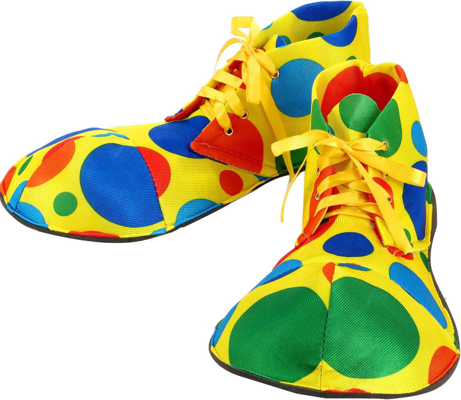 Unisex Clown Shoes Rainbow Halloween Costumes, Accessories, Props and Kits