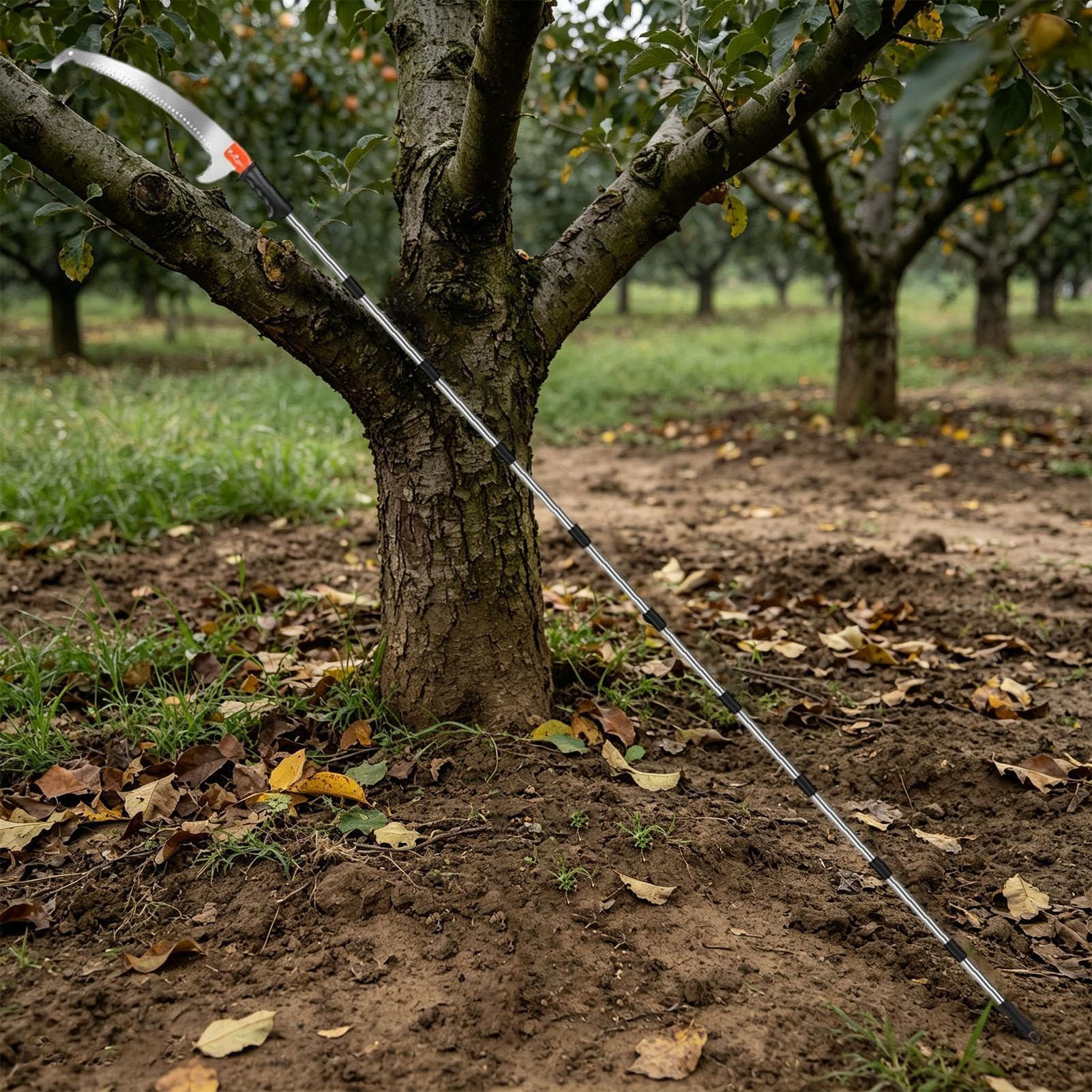 Scies à perche pour l'élagage des arbres Outils d'élagage inoxydables à