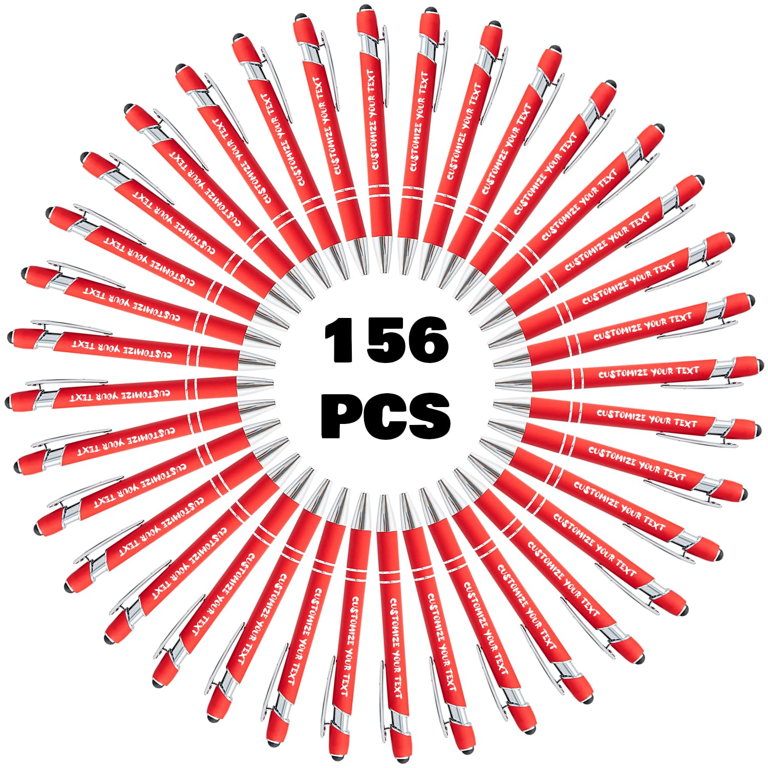 AIFLM Personalized Pens with Name in Bulk Up to 500 Pcs Engraving Ballpoint Pens Set with Your Name Text for Business,Graduation,Wedding,Birthday,Christmas โ image 1