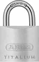 Cadenas Abus Titalium 54TI/40 - Anse Longue, Aluminium Léger, Sécurité