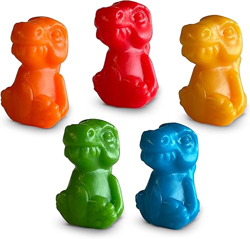 Miniatura 4 de Hapinest Juego de actividades de contador de matemáticas de dinosaurios para clasificar y contar colores, juegos educativos de aprendizaje para