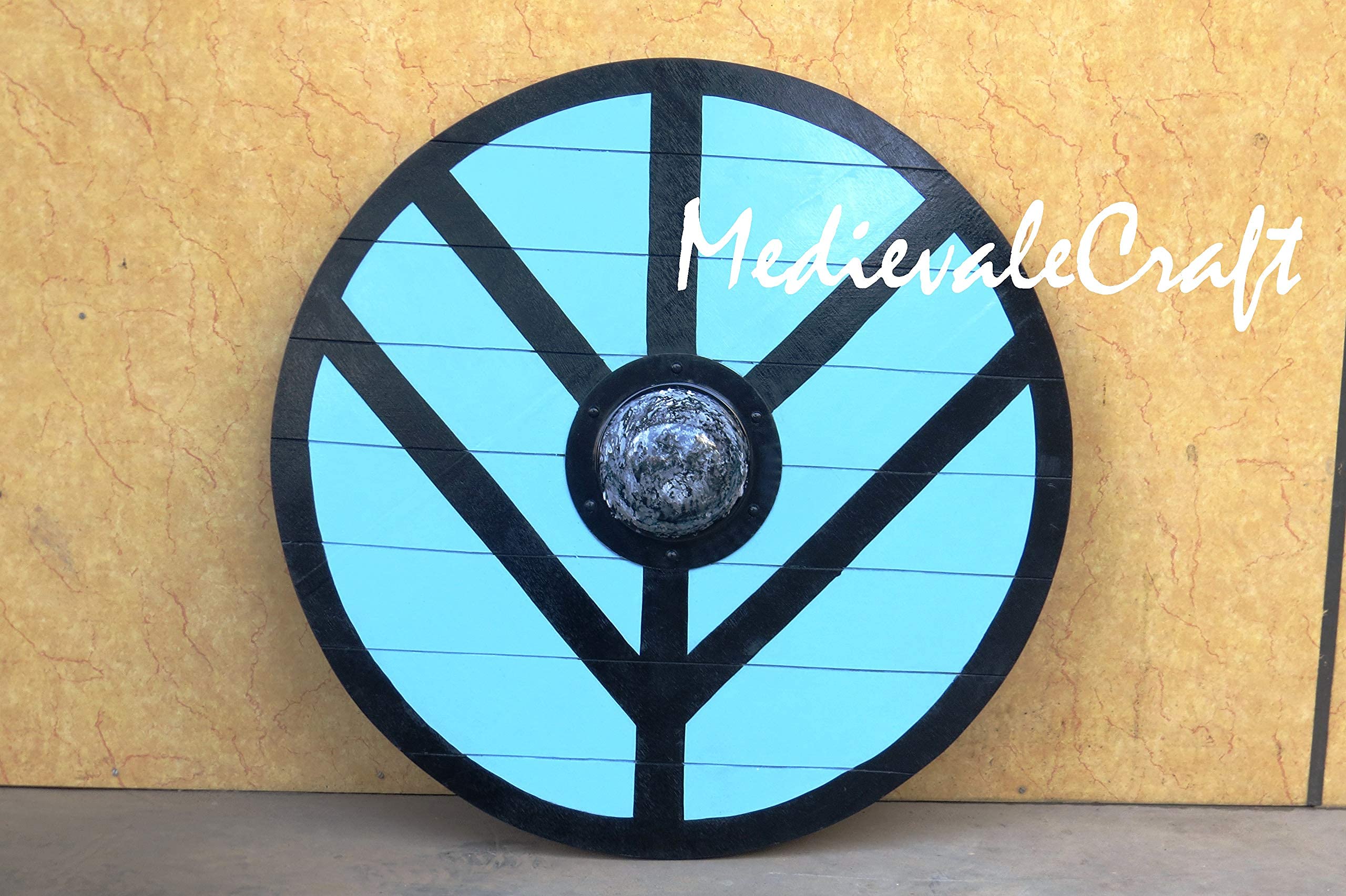 MedievaleCraft Custom Size Renaissance Armor Lagertha Viking Shield