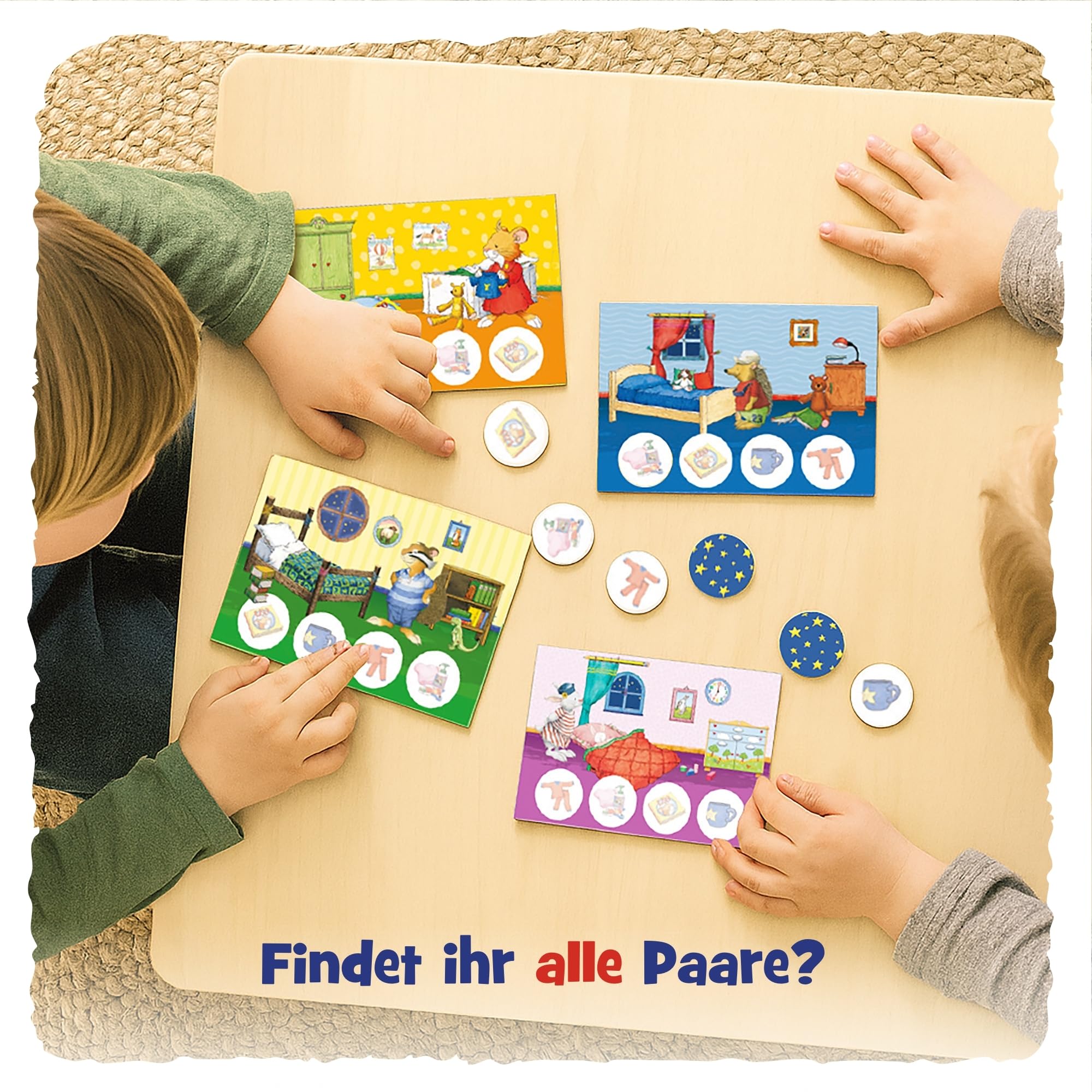 Leo Lausemaus Kinder Spielesammlung - 5 Brettspiele ab 3 Jahre | Leiterspiel, Puzzle, Legespiel, Memo-Spiel & Laufspiel - Lehrreiche Gesellschaftsspiele, Pädagogisch wertvoll