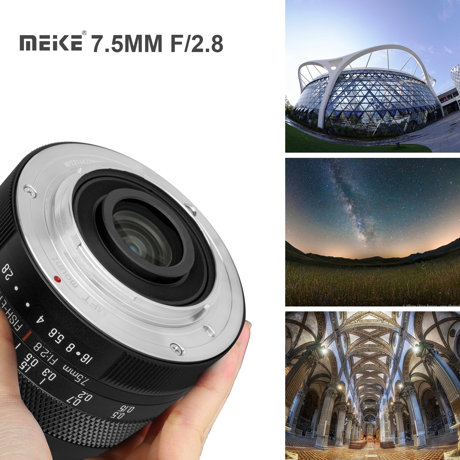Amazon.com : Meike 7.5mm F2.8 Large Aperture Ultra Wide