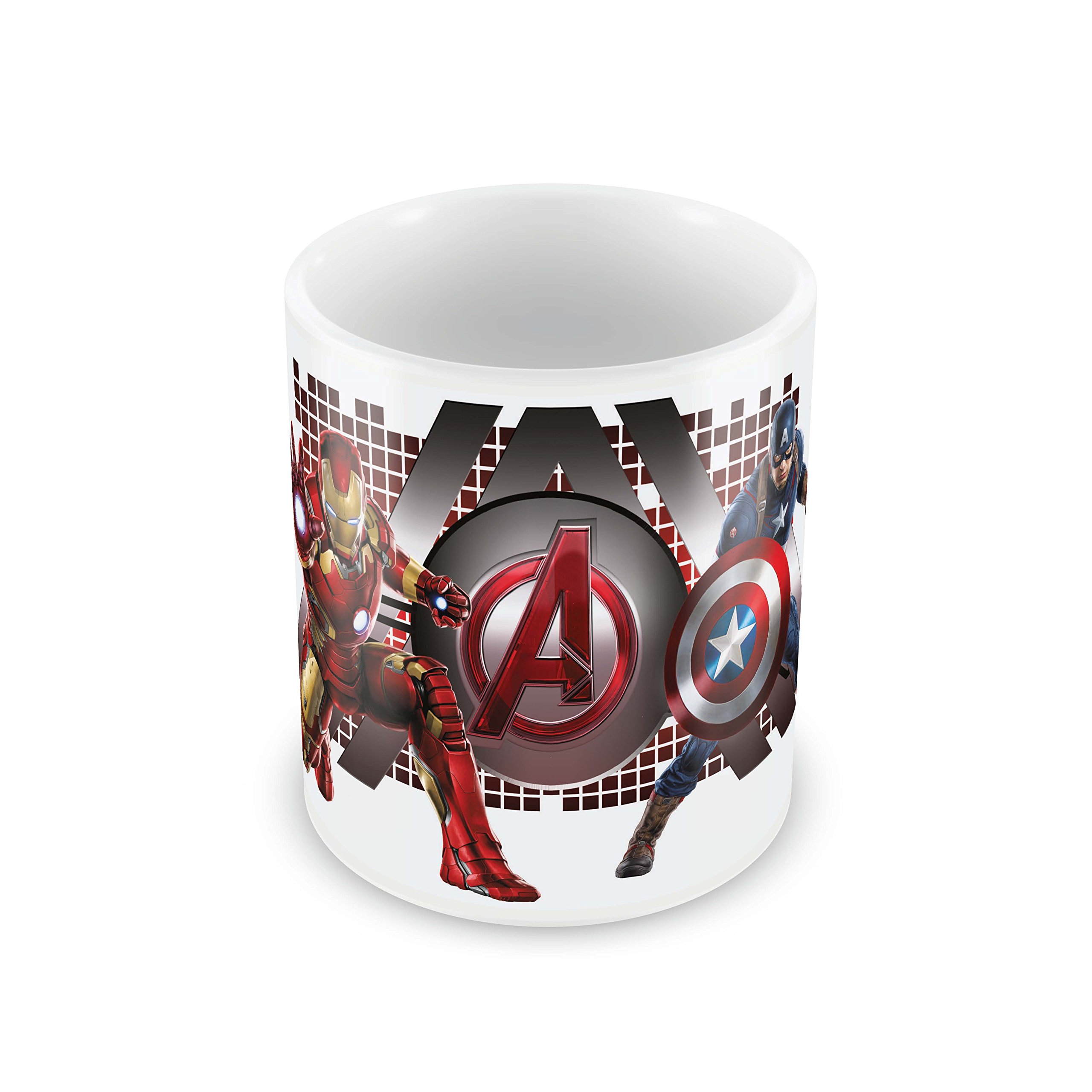 Marvel 'Iron Man and Captain America' Officially Licensed Ceramic Mug, Multicolour
