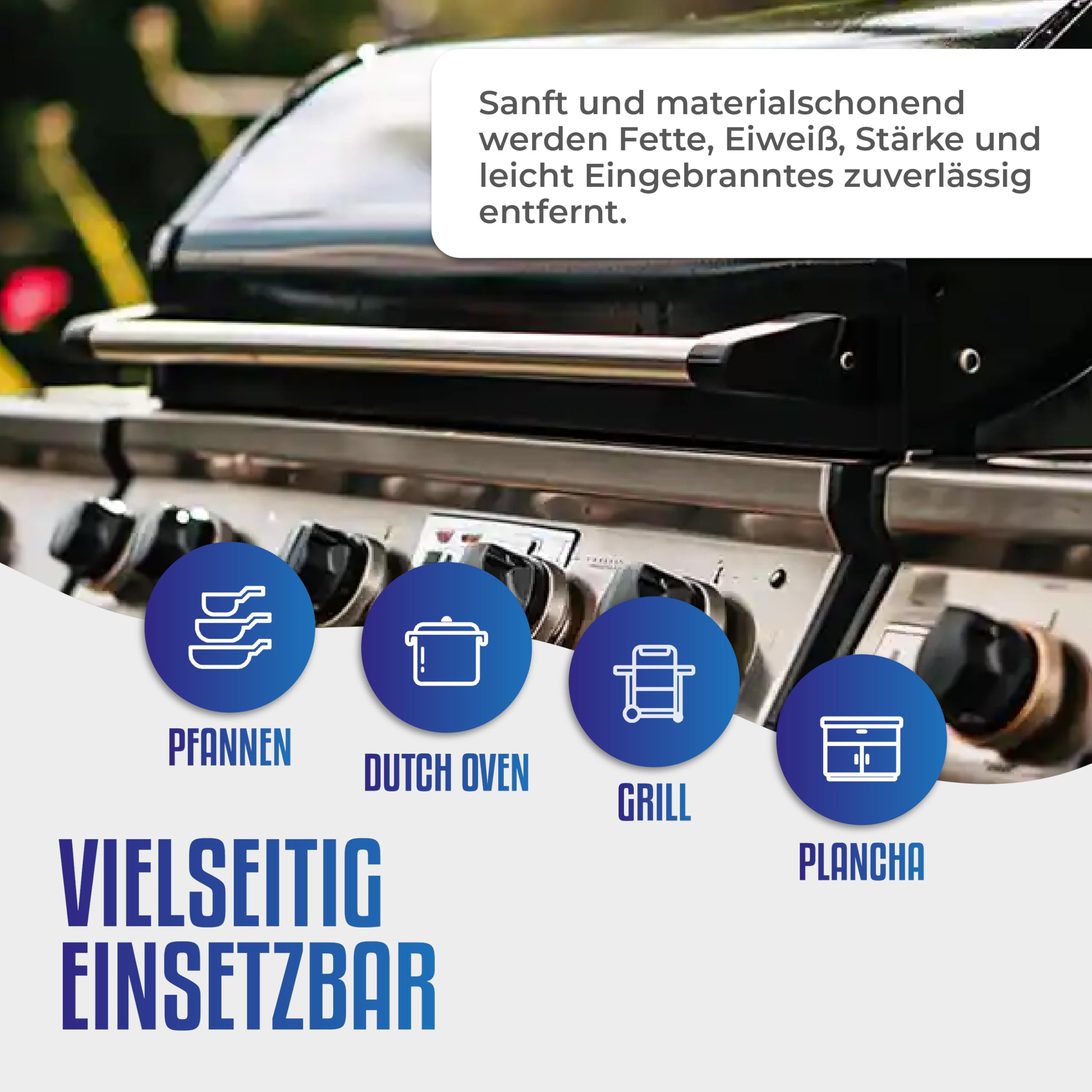 Set-Angebot: FOAMSTER-Schaumkanone Plus 1 Liter Fettlöser, Grill- und Backofenreiniger, Materialschonend und Hautverträglich, Bio-Abbaubar