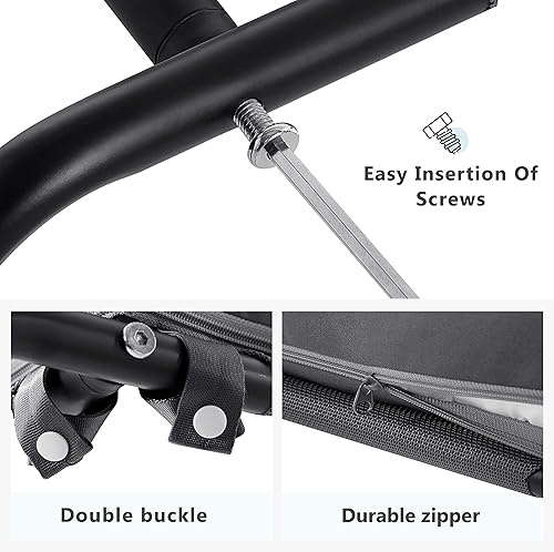 Miniatura 5 de WESTERN HOME Cooling Elevated Dog Bed for Large Dogs, Portable Indoor & Outdoor Raised Dog Bed with Breathable Mesh, Chew Proof Pet Hammock Cots