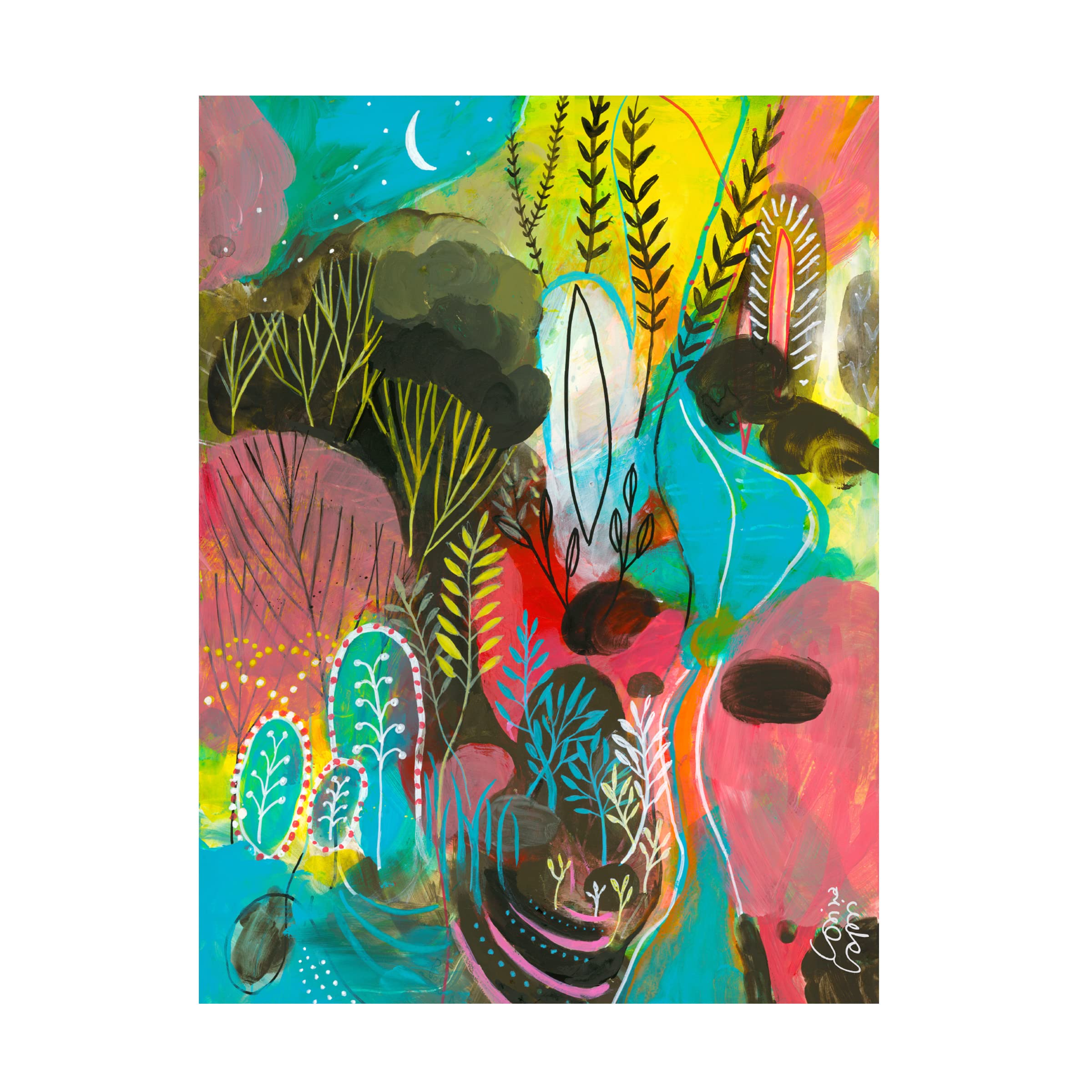 Trademark Fine Art 'Water Cycles' Canvas Art by Corina Capri