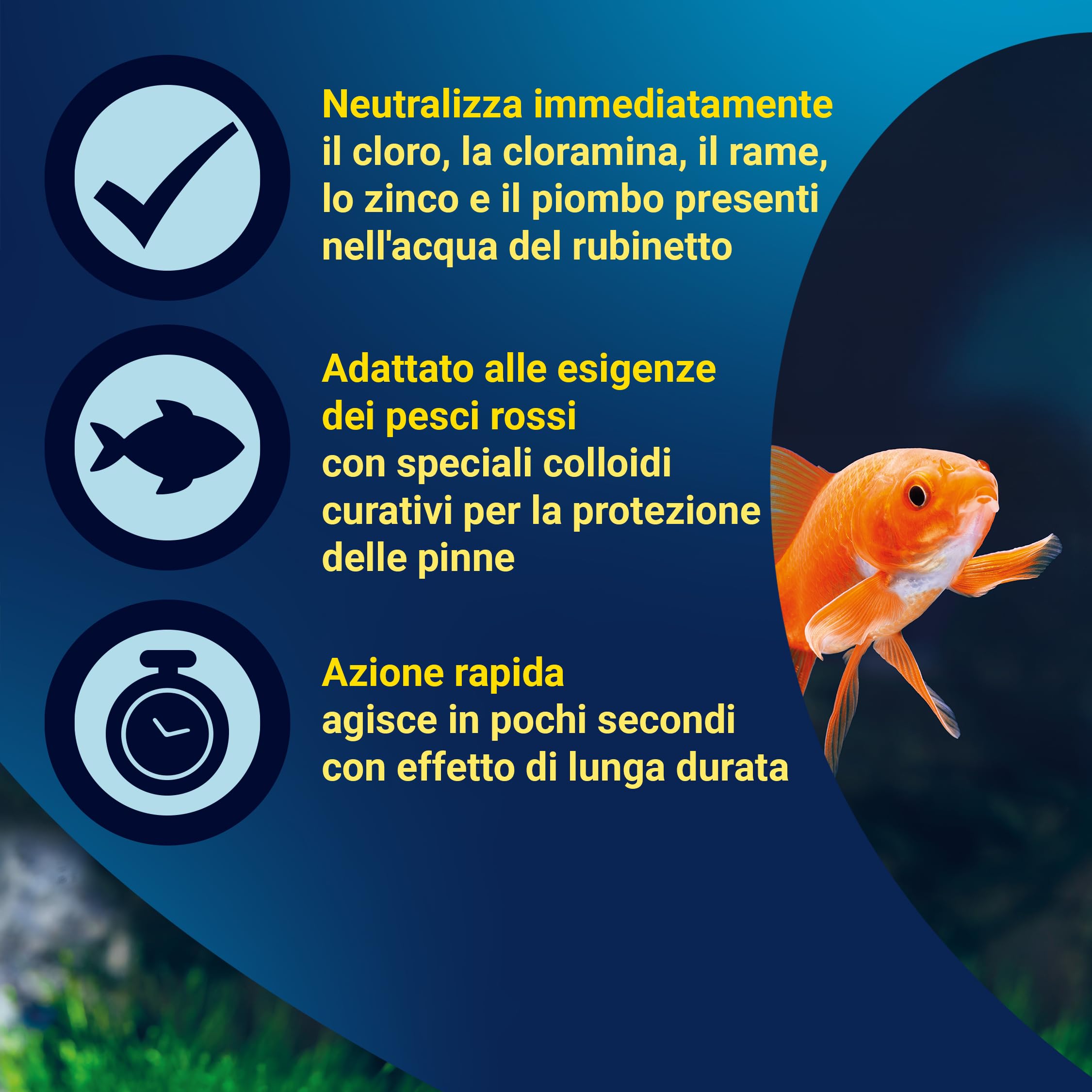 Tetra Goldfish AquaSafe 250 ml, Rende l'Acqua del Rubinetto Sicura per i Pesci