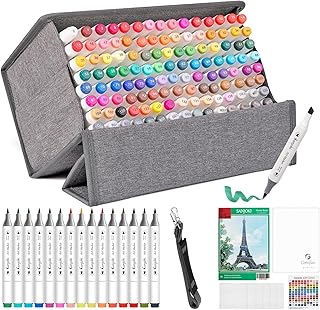 11 Digital Drawing Tips That Will Revolutionize Your Art Process (Say Goodbye to Frustration!) 209 Art Markers 119 Colors and Colorless blender Alcohol Brush Double Tips M...