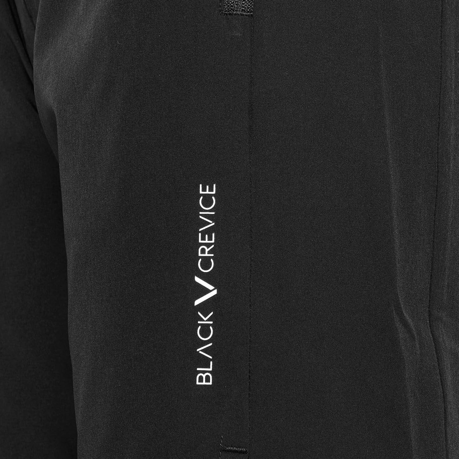 Black Crevice Damskie spodnie sportowe krótkie | spodenki sportowe | lekkie, szybkoschnące | kieszenie zapinane na zamek błyskawiczny