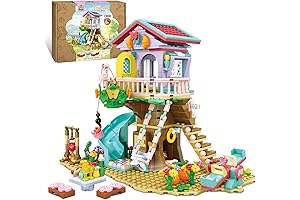 QLT Tree House Building Set for Friends: A Treehouse Adventure for All Ages