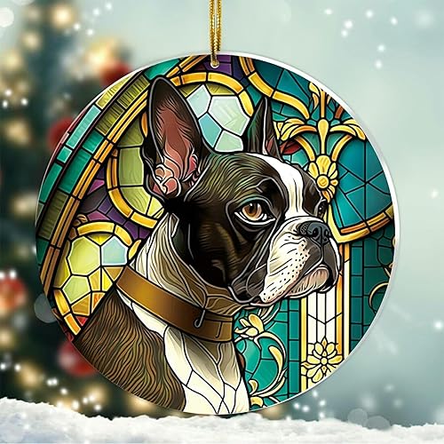 Miniatura 9 de Adorno de Navidad de perro salchicha 2023  Regalos de perro salchicha para mujeres amantes del perro salchicha, adornos de perro salchicha para