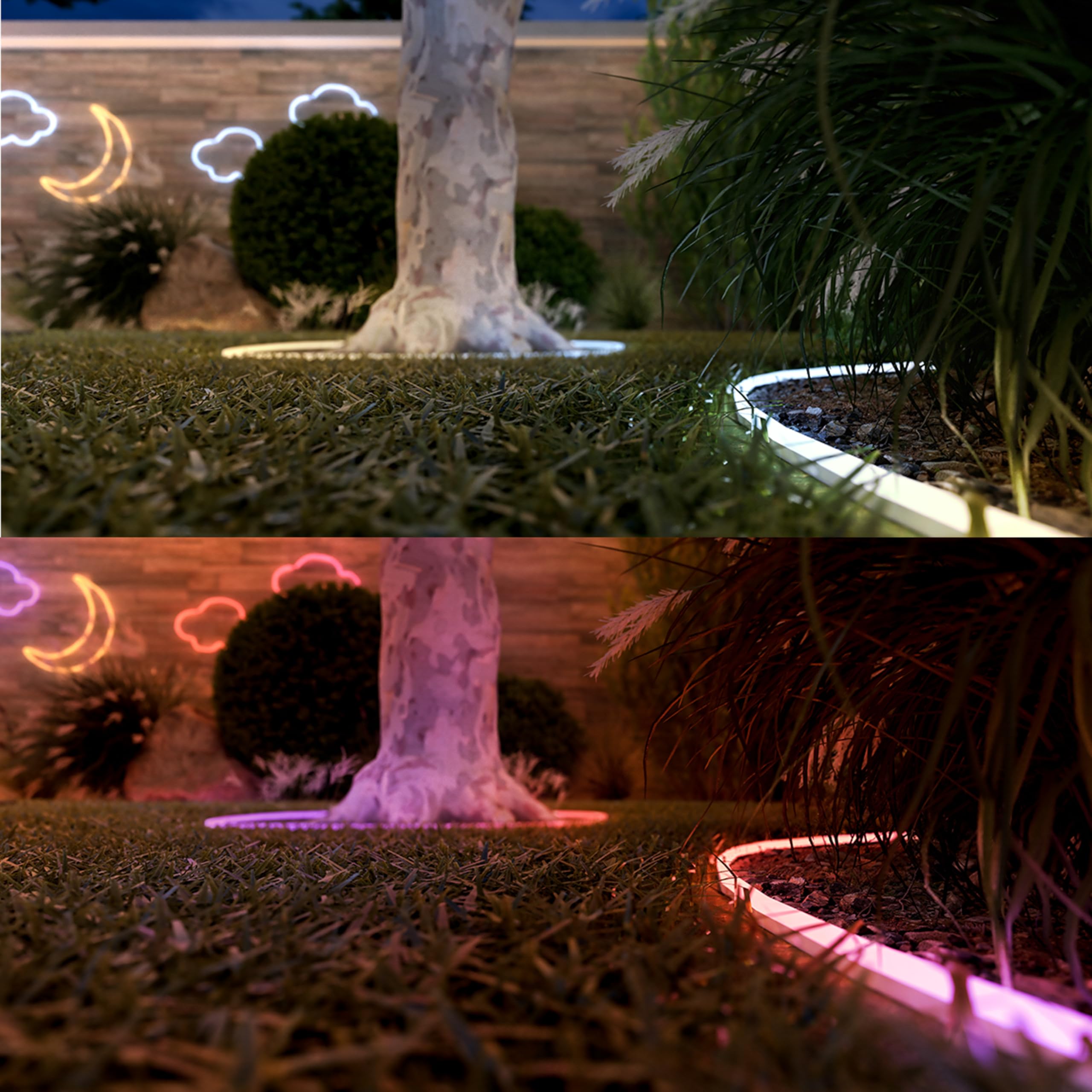 Philips Hue Neon LED Streifen Outdoor 3 Meter