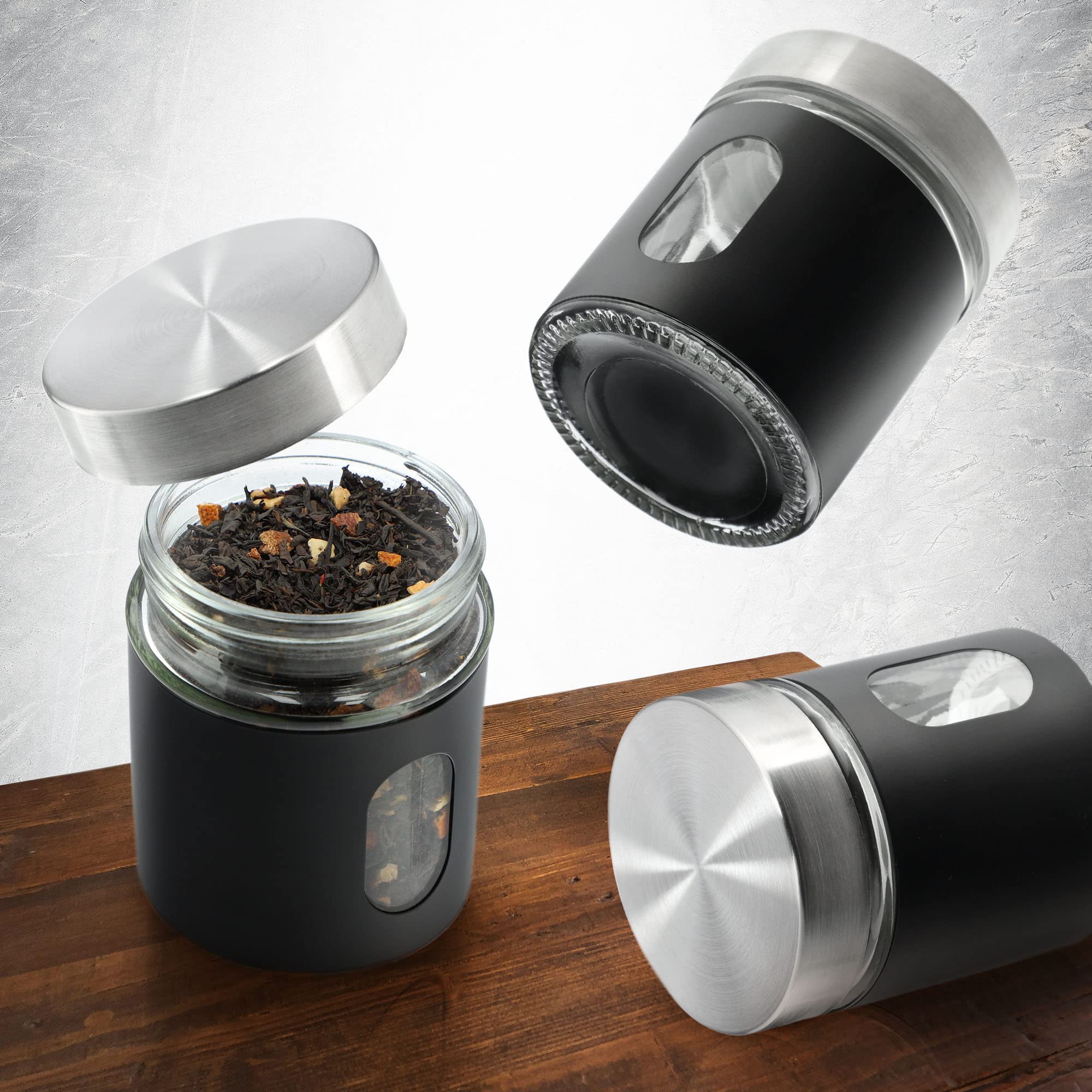 Contenitore Caffè Sottovuoto - Acciaio Inox 1.6L Con Pompa Integrata, Per Conservazione Chicchi