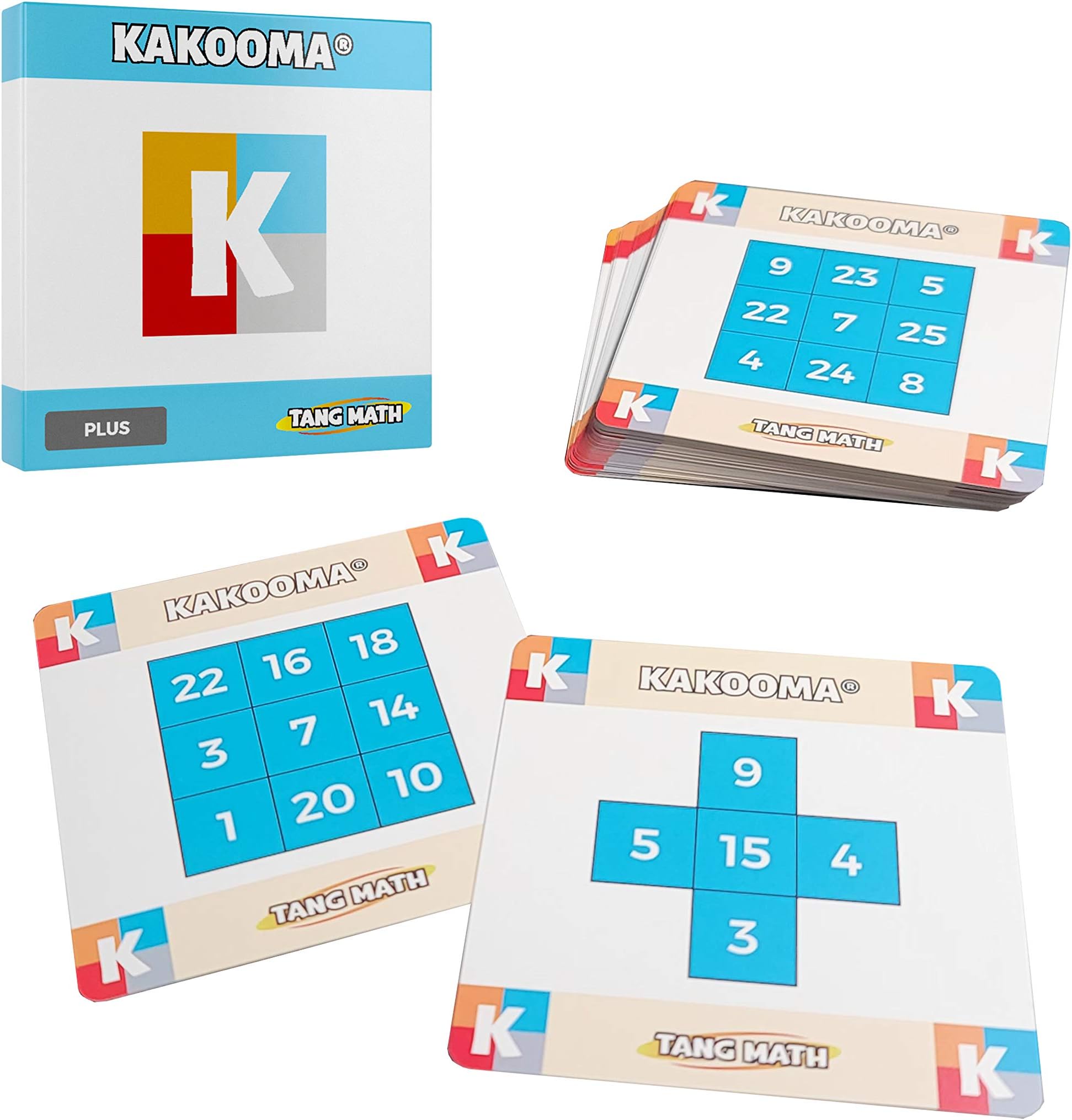 Kakooma Plus – Addition & Subtraction Puzzle Game for Fact Fluency – Fun Math Challenge for Grades 1-4