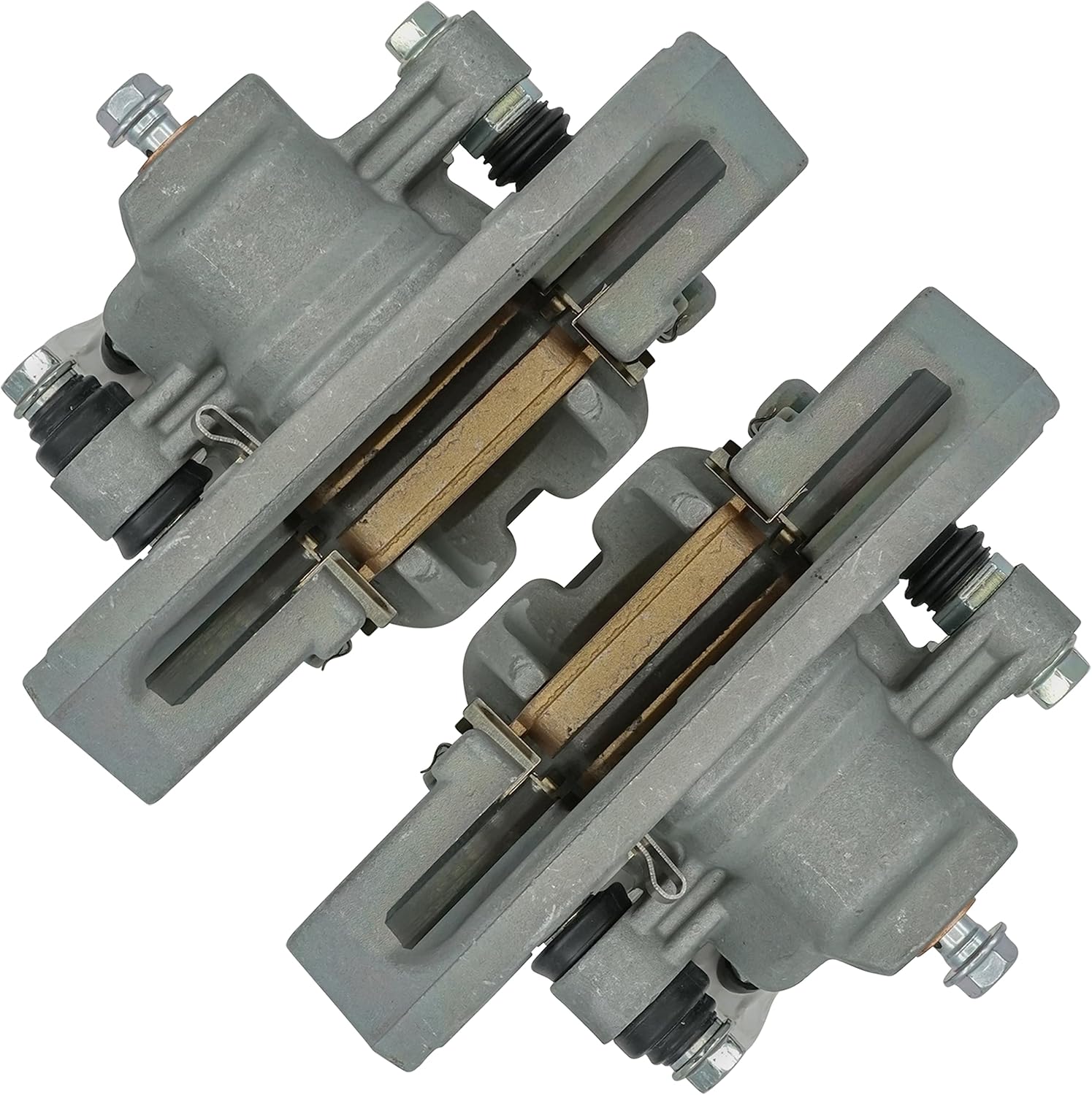 Caltric Front Right and Left Brake Caliper Compatible with Honda Foreman 500 TRX500FE 4x4 ES 2008-2011 / Foreman 500 TRX500FPM 4x4 EPS 2008-2011
