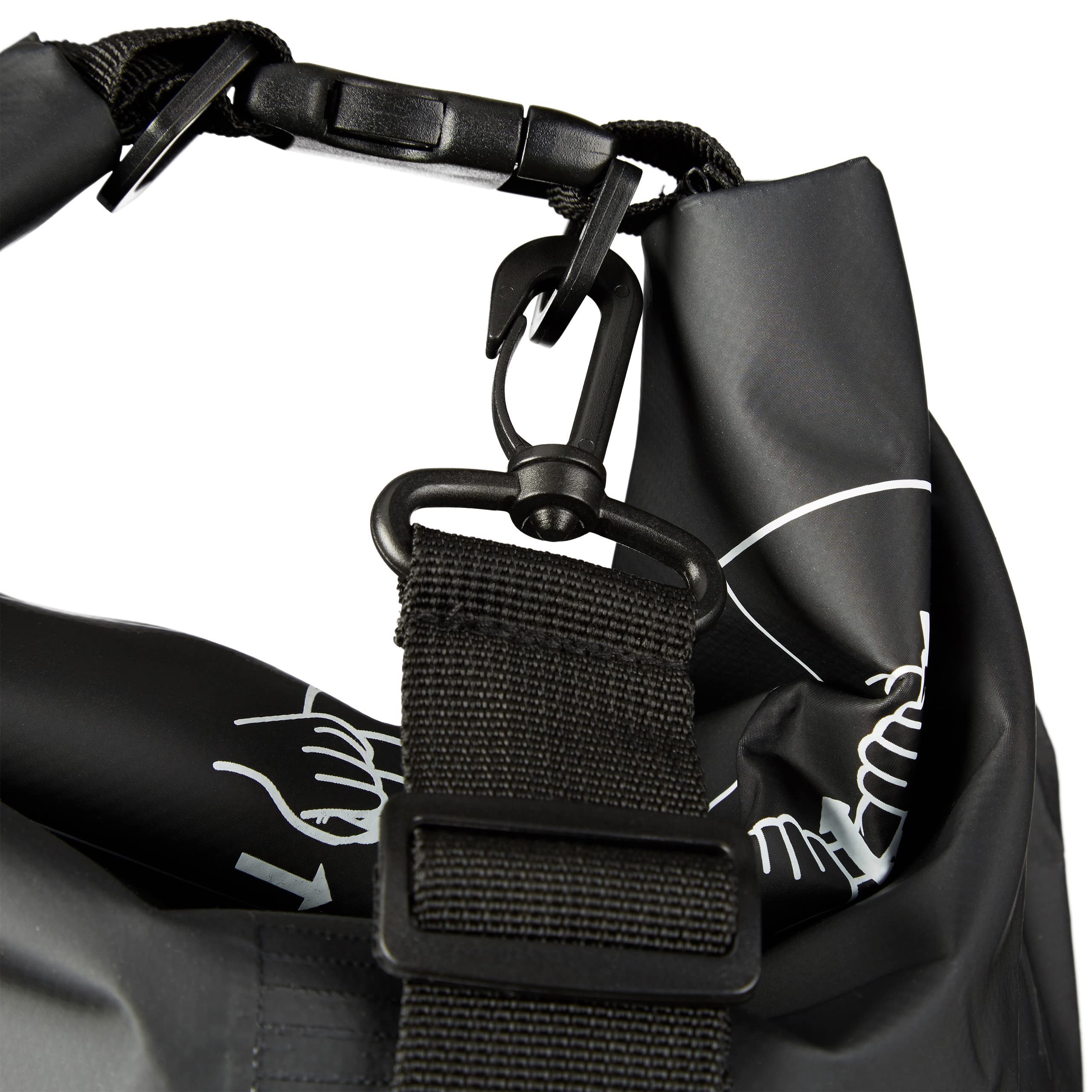 Relaxdays Ocean Pack, 5 l, wodoszczelny, lekki worek do pakowania, kajak, sucha torba, żeglowanie, narty, snowboard, kolor