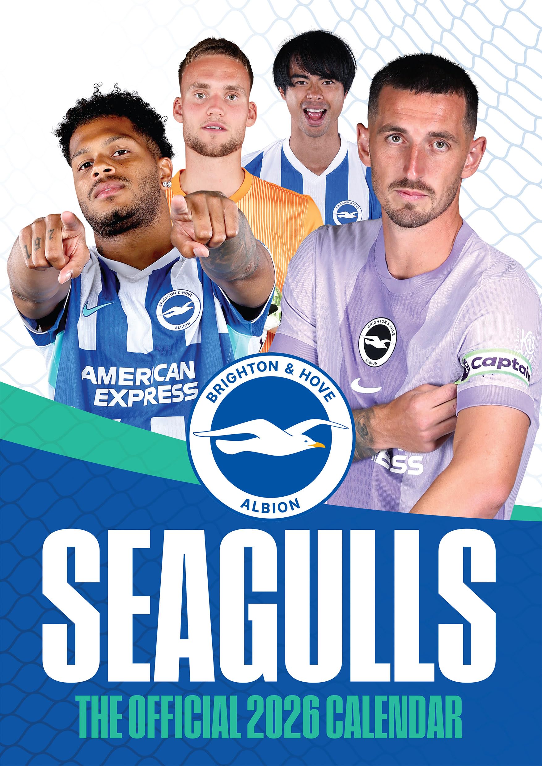 Brighton & Hove Albion FC A3 Calendar 2026