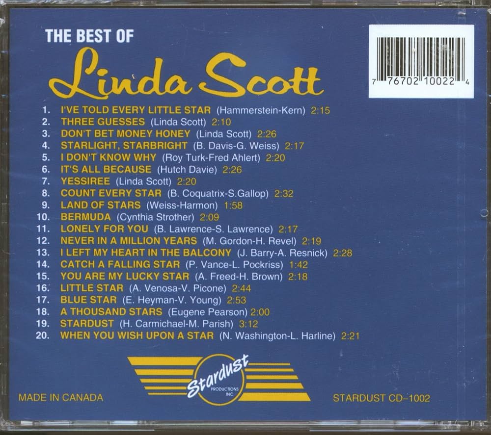 洋楽 Linda Scott / Starlight Starbright LP Starlight, Starbright LP - Linda Scott (1961) (arranged by