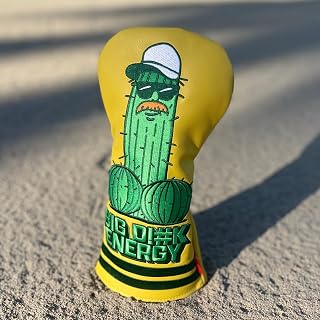 Funny Golf Club Covers Big Dick D!#K Energy Driver Headcover with Madson Golf Cart Magnet for securing Head Covers, Golf Accessories for Men, Golfer Golf Gifts for Men