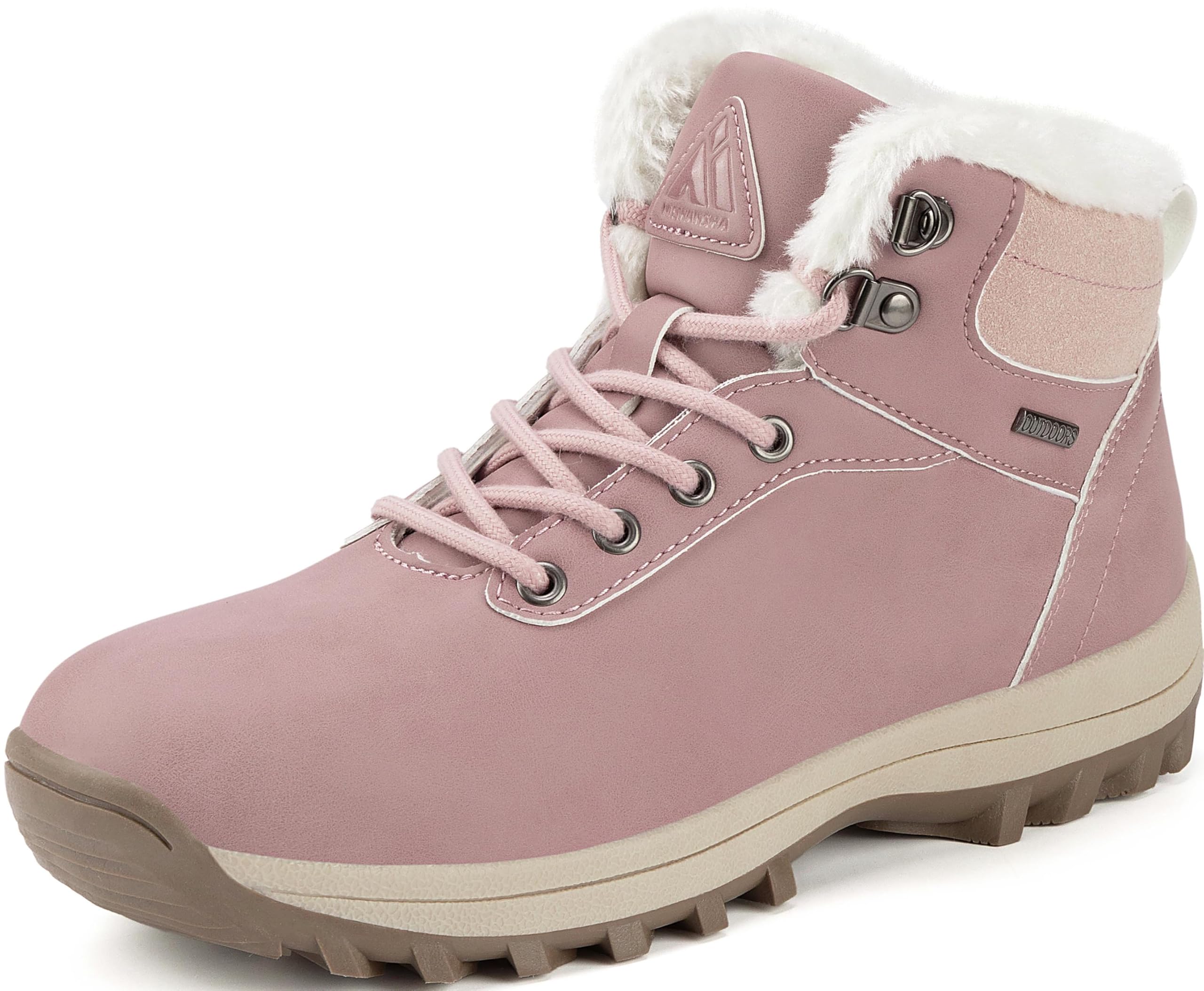 Mishansha Uomo Scarpe Invernali Donna Stivali da Neve Calda Impermeabili Outdoor Sneakers da Trekking Taglia 36-48 EU