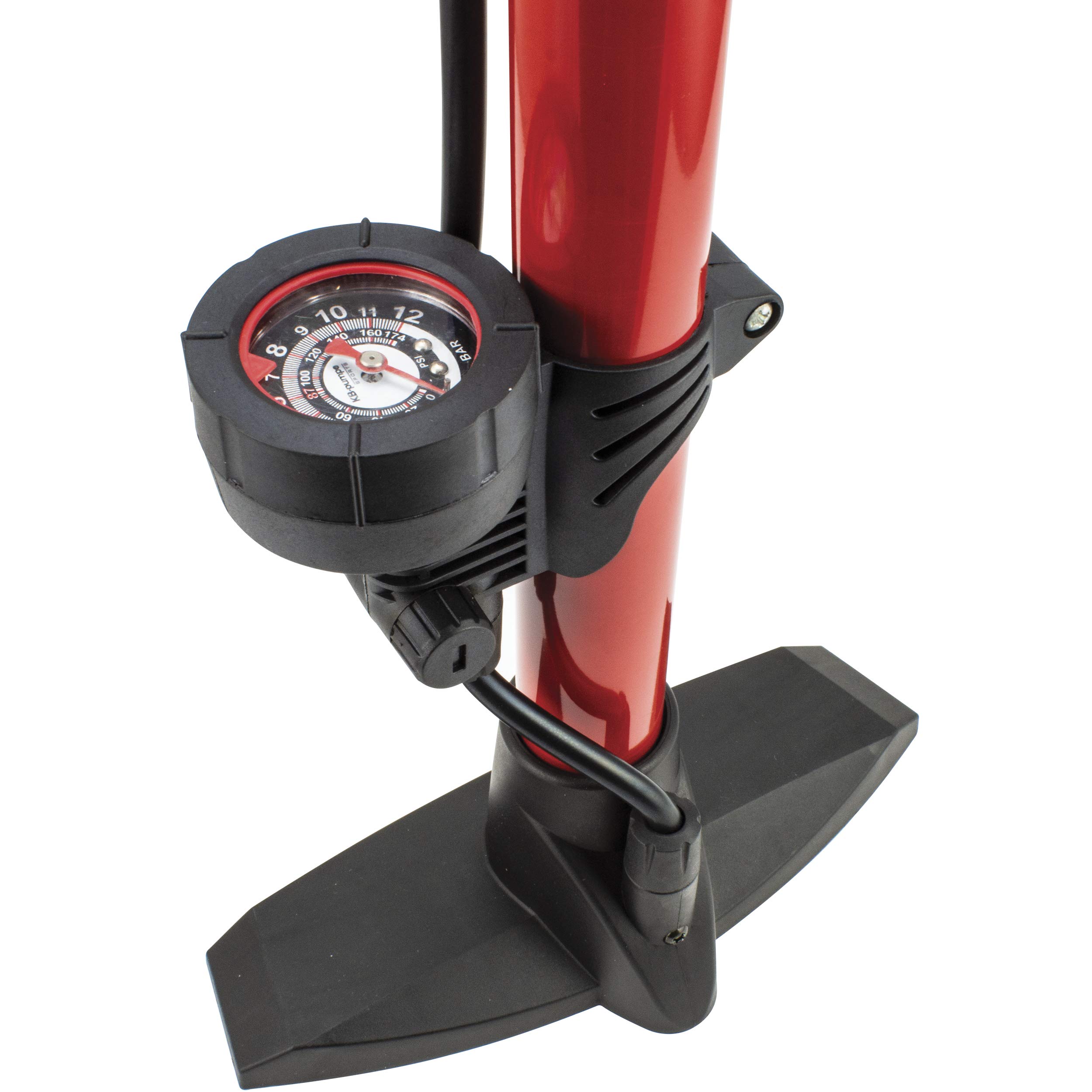Custom Accessories 55001 '100 PSI' Tire Pump with Gauge
