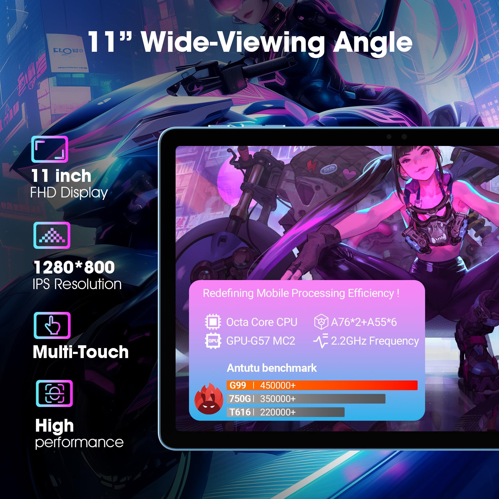 ジャンク品】液晶表示難ありAndroid14タブレット11インチ TECLAST