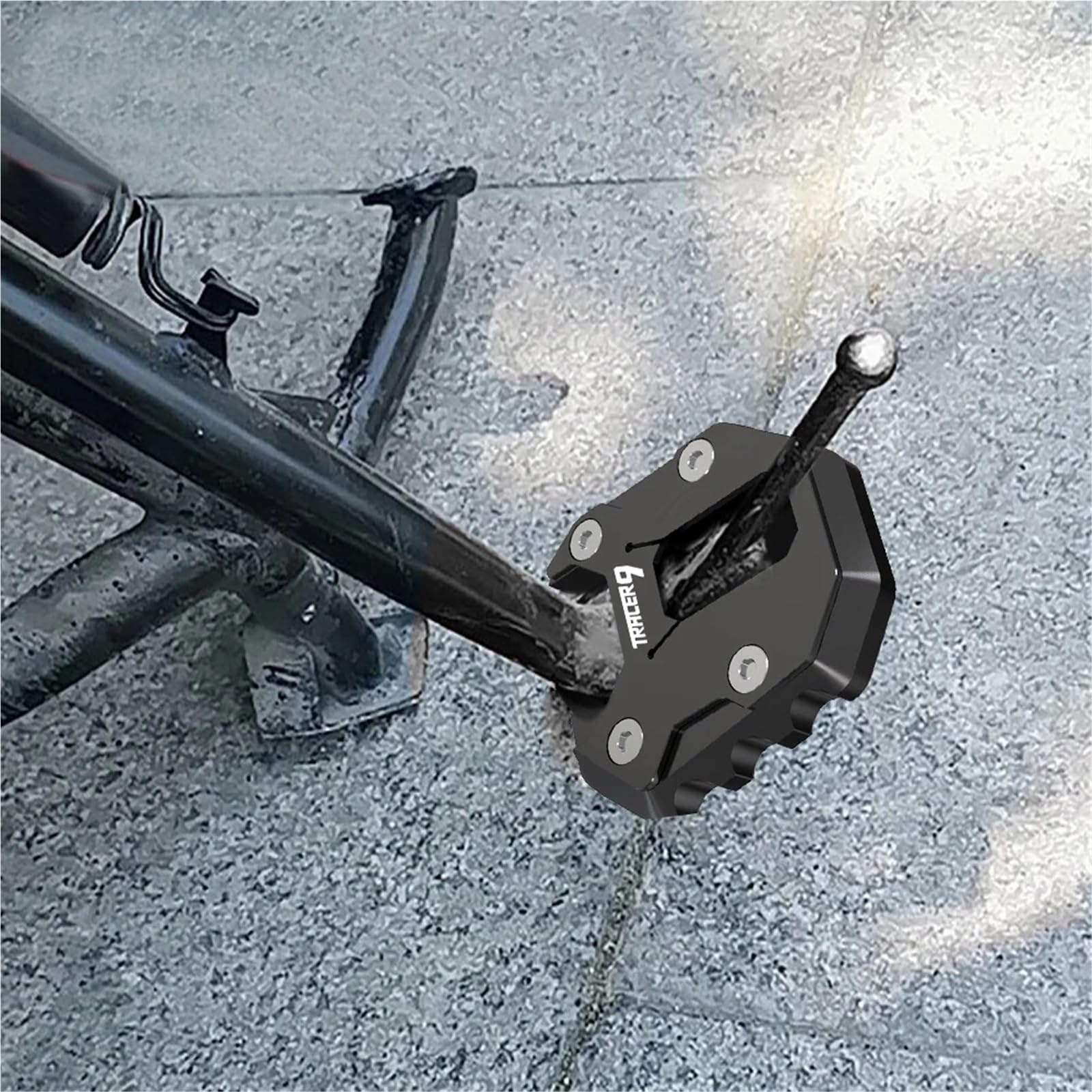Ampliación de Pata de Cabra for Motocicleta, Compatible con Yamaha MT-09, MT09 SP, Tracer 9, 9GT, XSR900, XSR 900, años 2021, 2022, 2023, 2024 y 2025
