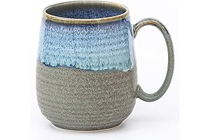 Handmade Extra Large Ceramic Coffee Mugs and Tea Cups (23 oz)