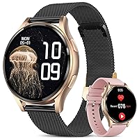Lgnitek Smartwatch Donna Con ECG+HRV/𝐆𝐥𝐢𝐜𝐞𝐦𝐢𝐚/Lipidi/BMI/Acido Urico,1,43"