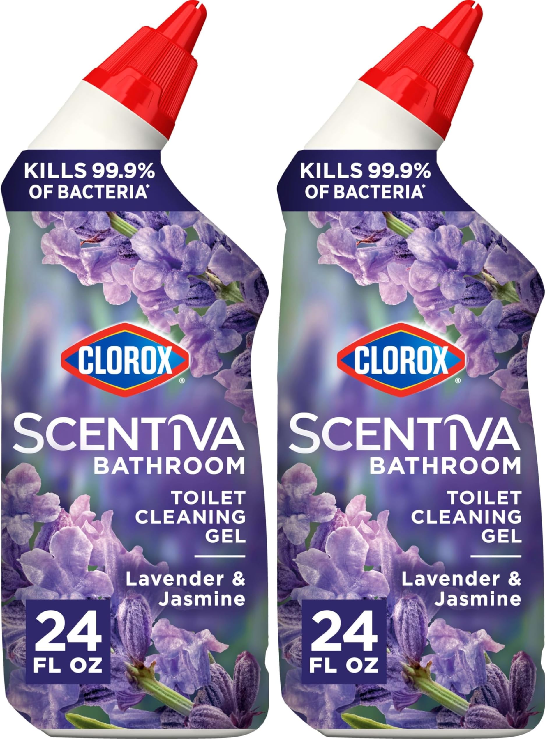 Amazon.com: Clorox Scentiva Bathroom Toilet Cleaning Gel, Lavender