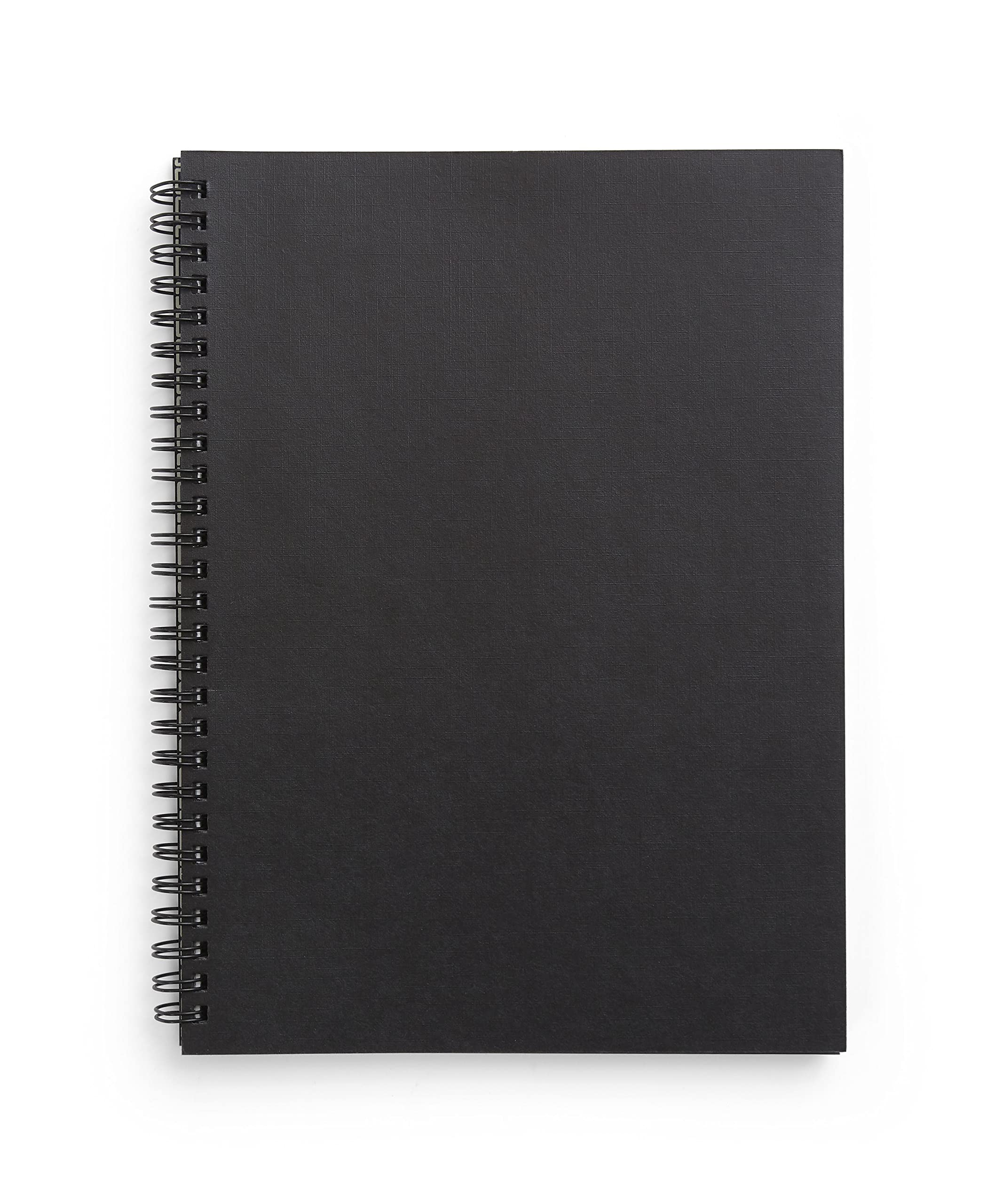 TRU RED Medium Soft Cover Project Planner Notebook, Black
