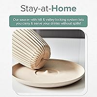 Vista 8 de Huskee Juego de espresso de 3 oz - Carbón (2 unidades)