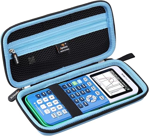 Miniatura 74 de Aproca Funda para calculadora compatible con Texas Instruments TI-84 Plus CE/TI-84 Plus/TI-83 Plus/TI-89 Titanio/TI-85 / TI-86 Calculadora gráfica a
