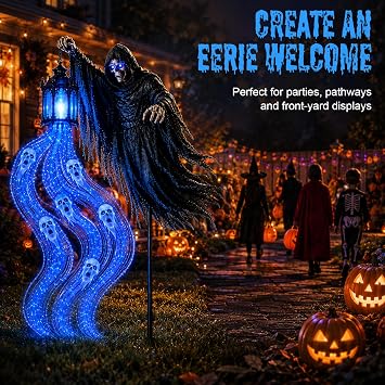 Halloween Soul Harvester Animated Garden Light (1PC)