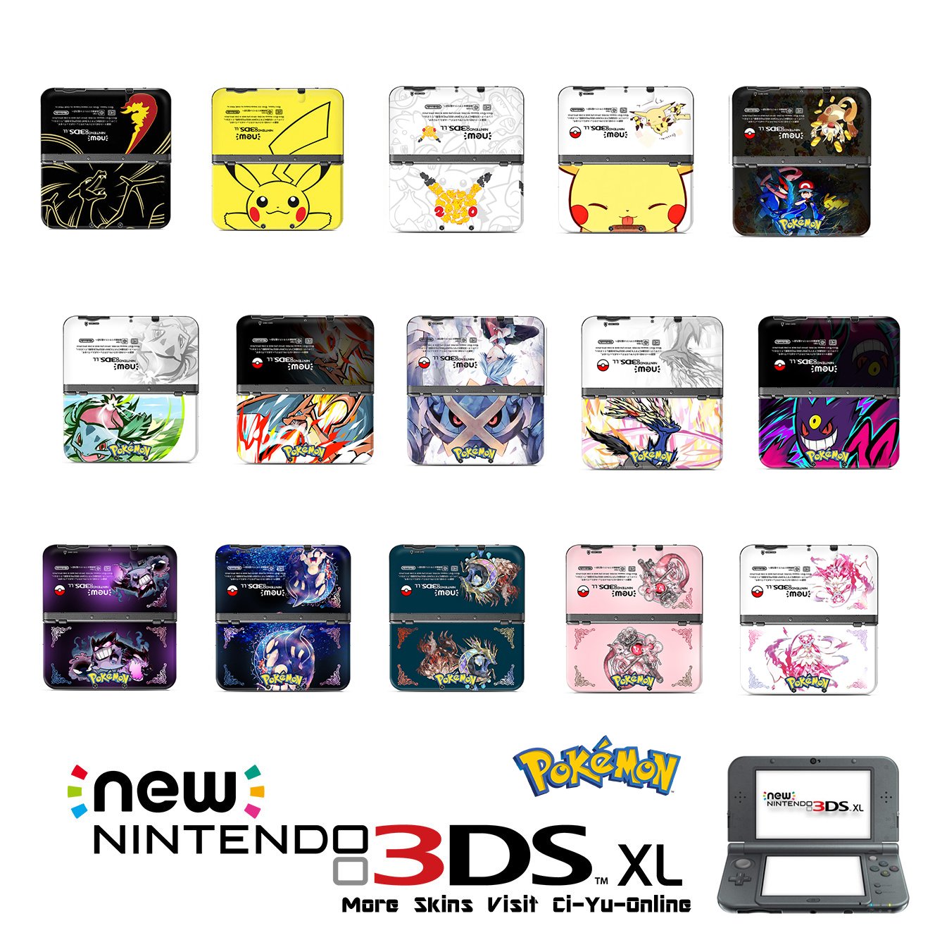 Buy VINYL SKIN [new 3DS XL] Pokemon 2 Xerneas Limited