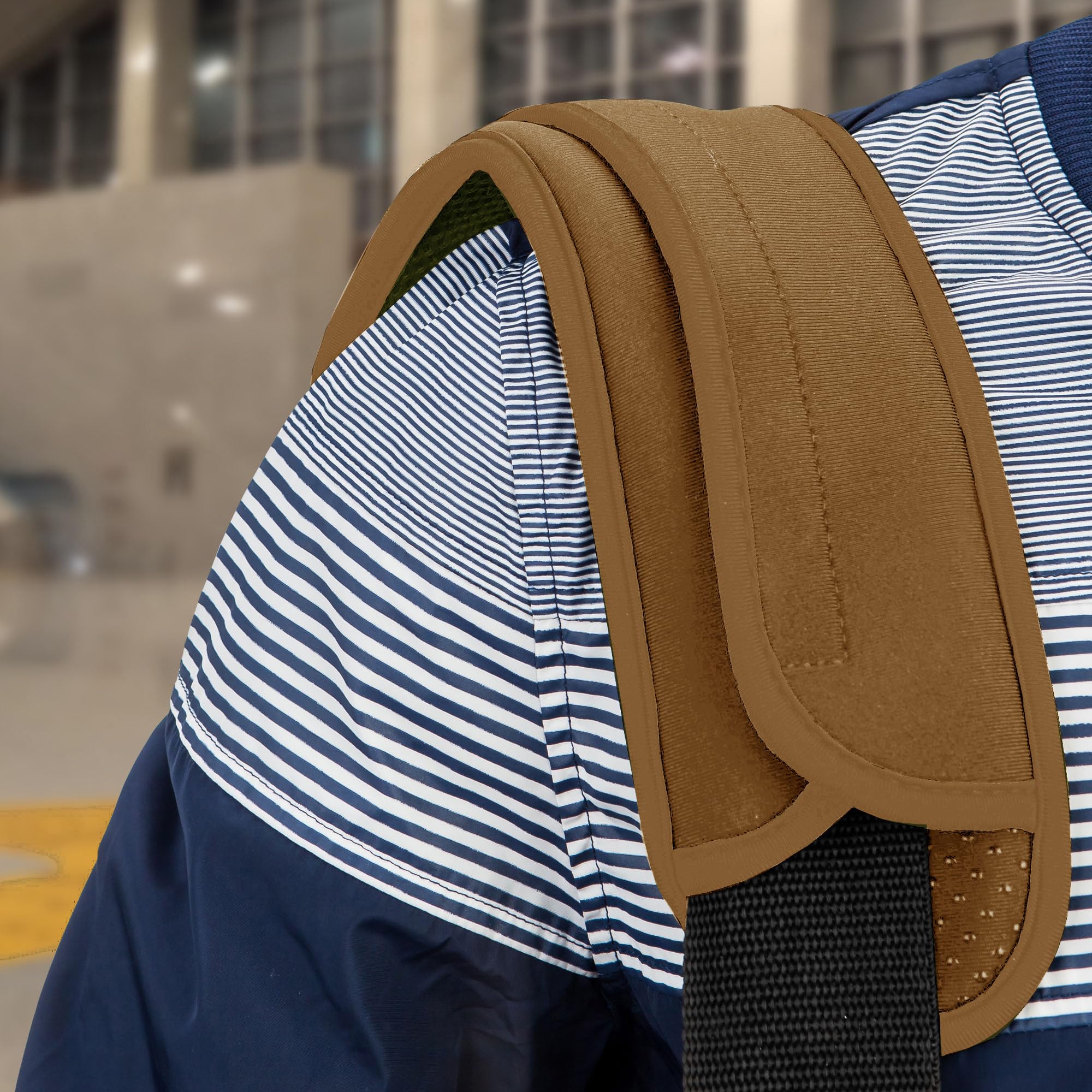 ZINZ Epaulette de Rechange Coussin Protecteur Confortable et Doux pour Sacs - Long