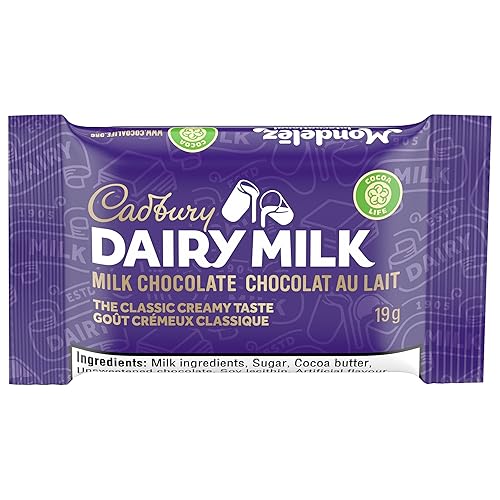 Miniatura 2 de Cadbury - Leche láctea, mini chocolate con leche, bolsa de 5.4 onzas, (importado de Canadá)