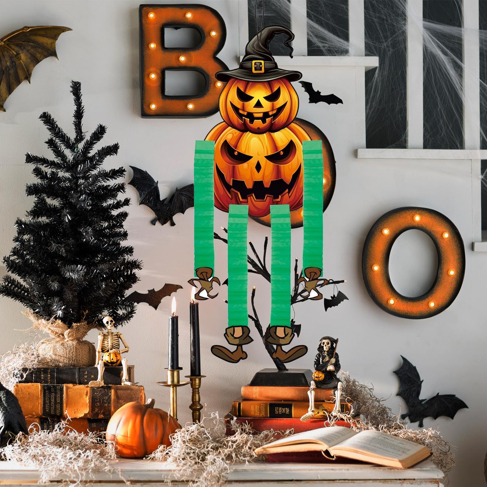 Amazon.co.jp: Qanment ハロウィン ドア サイン,ハロウィン フロント