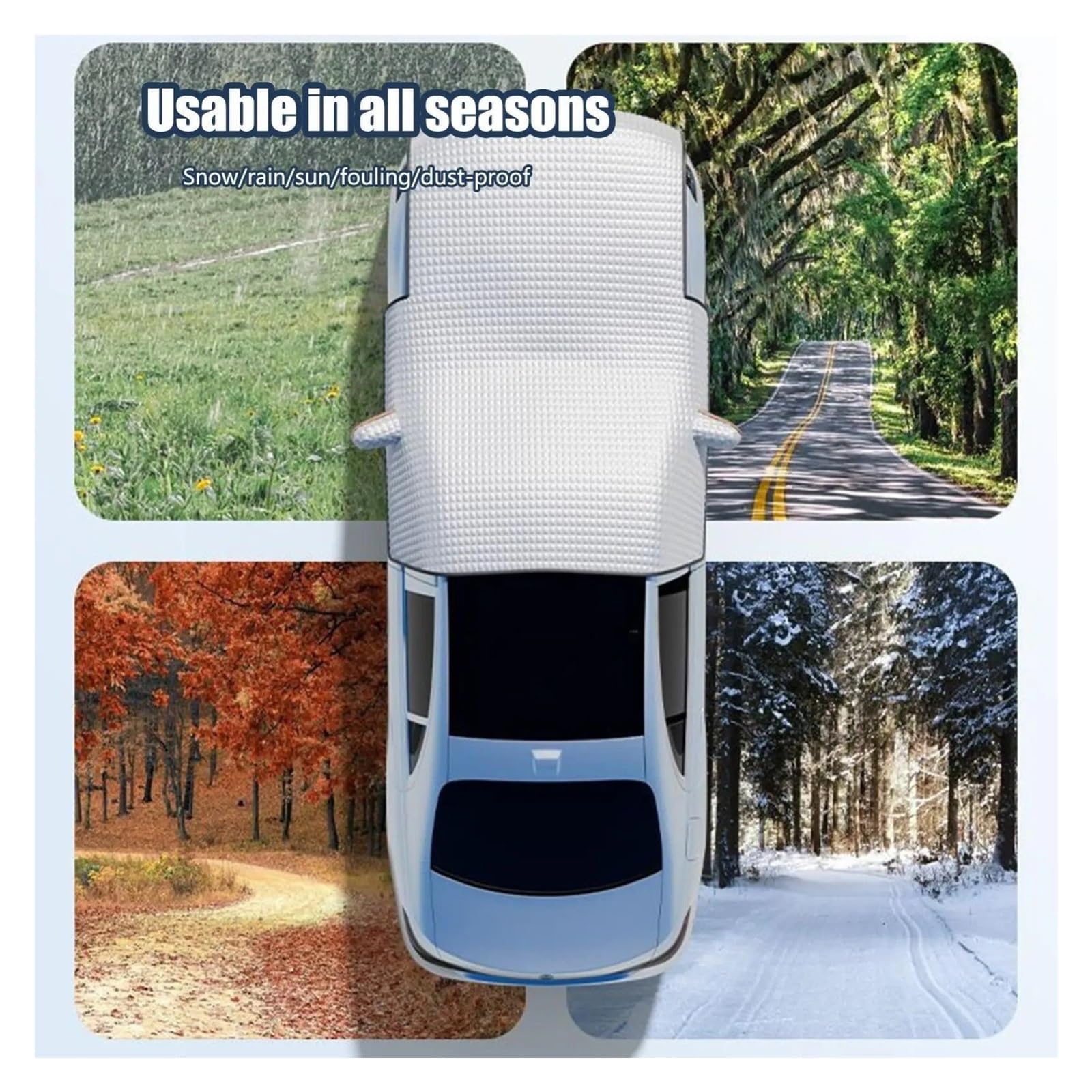 Copriparabrezza Inverno Esterno Parabrezza Invernale per Auto Copertura Antigelo Protezione Mezza Finestra di Ghiaccio Parasole Accessori