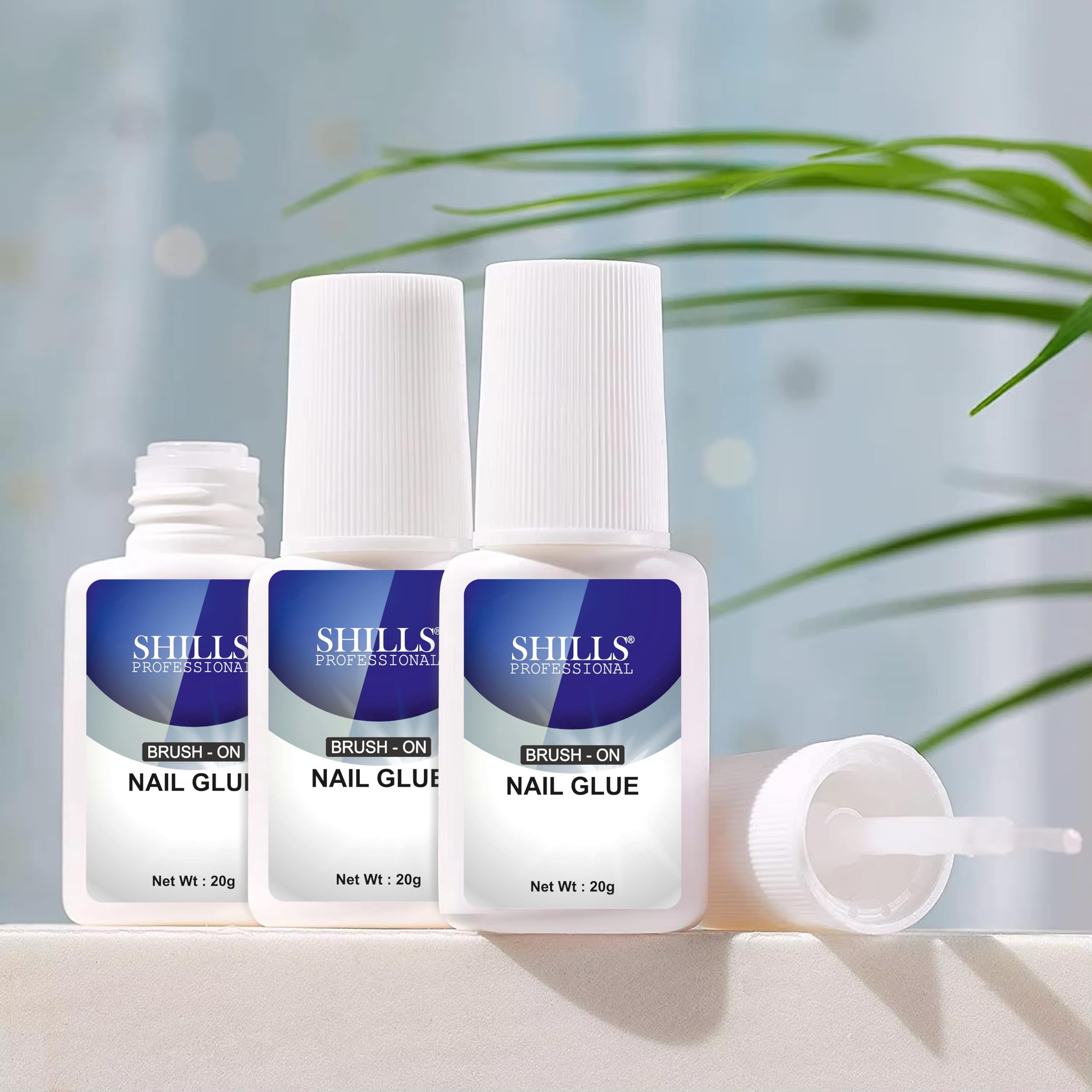 Shills Professional Brush On Nail Glue 7gm 1