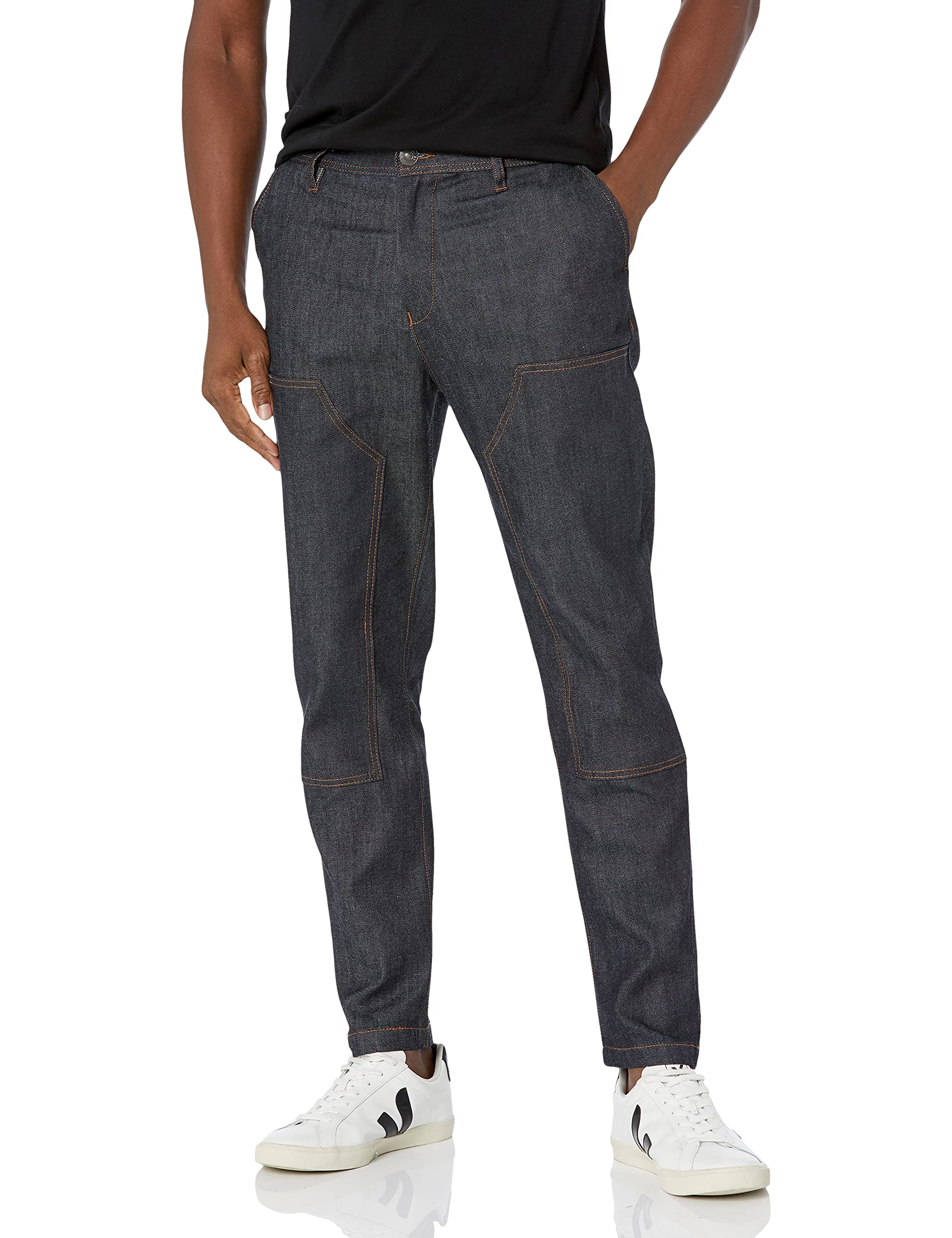 Emporio Armani EA7 PANTALON HOMBRE Negro - textil Pantalones con 5  bolsillos Hombre 102,49 €