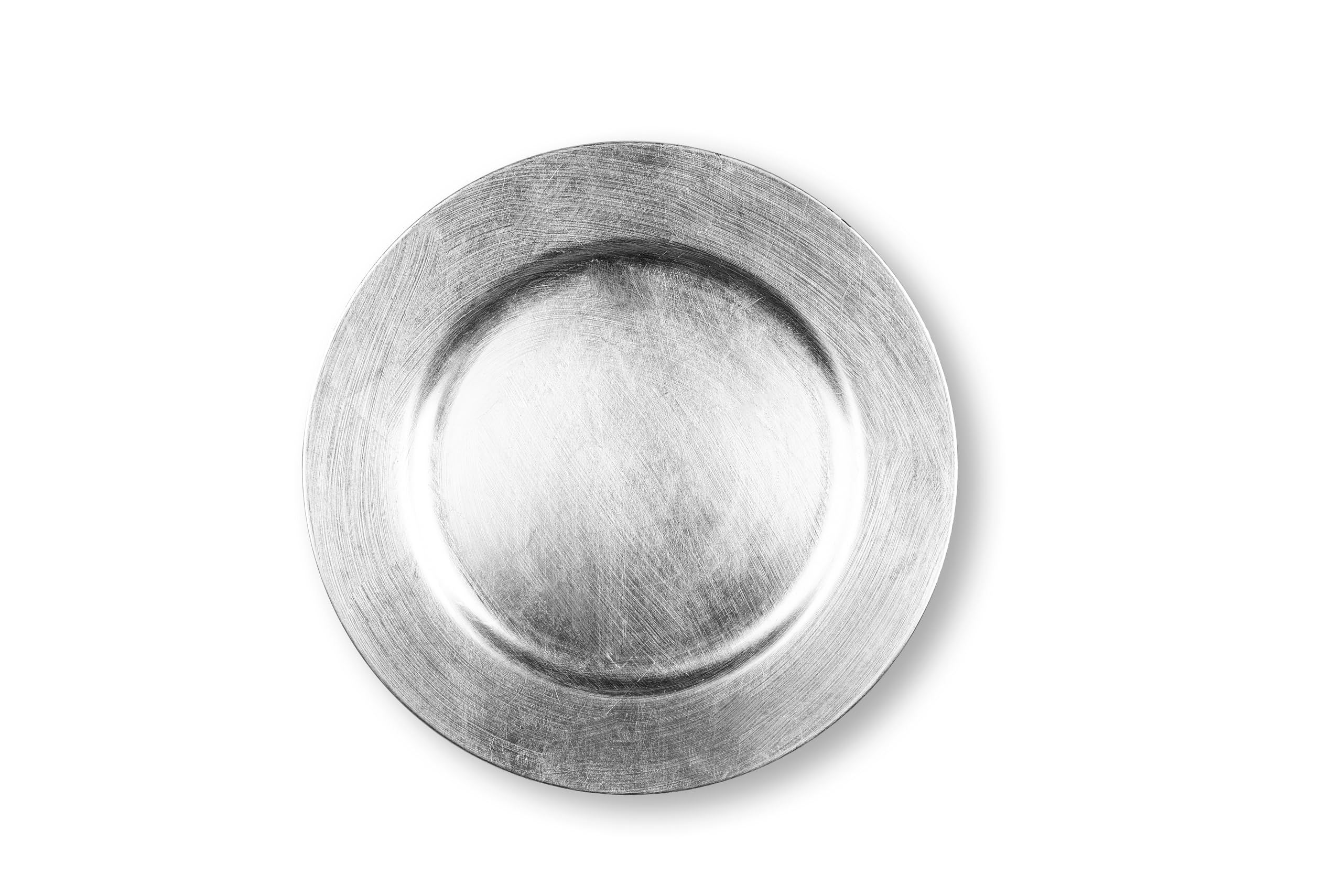 Excelsa Platinum Set of 6 Placemats, PP Plastic, Reusable, Diameter 33 cm, Silver, Diametro 33 Cm - Image 2