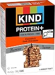 Barres PROTEIN+ KIND, Cacahuètes & Chocolat Noir, 62 g, 4 unités