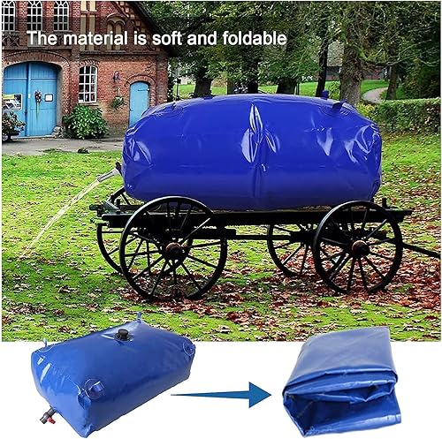 Miniatura 4 de Bolsa de agua resistente al desgarro contenedor de tanques de vejiga plegable, para emergencia resistente a la sequía, riego agrícola (Talla