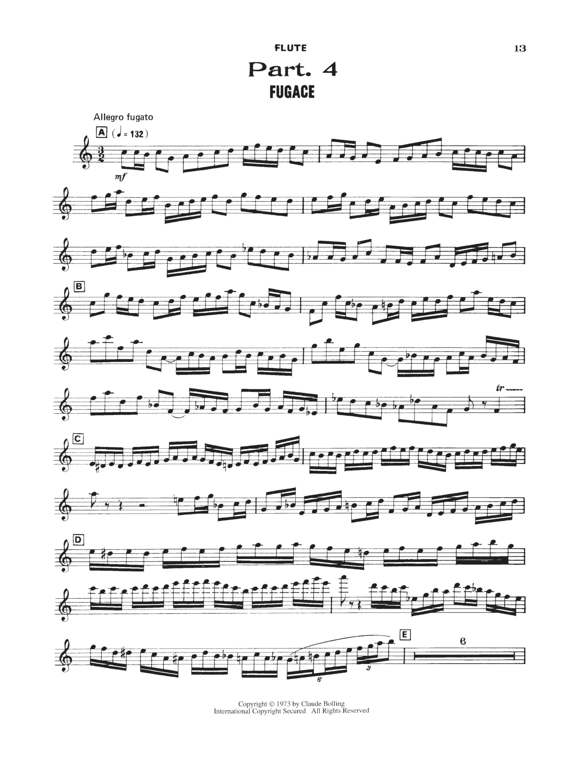 Suite for Flute and Jazz Piano Trio