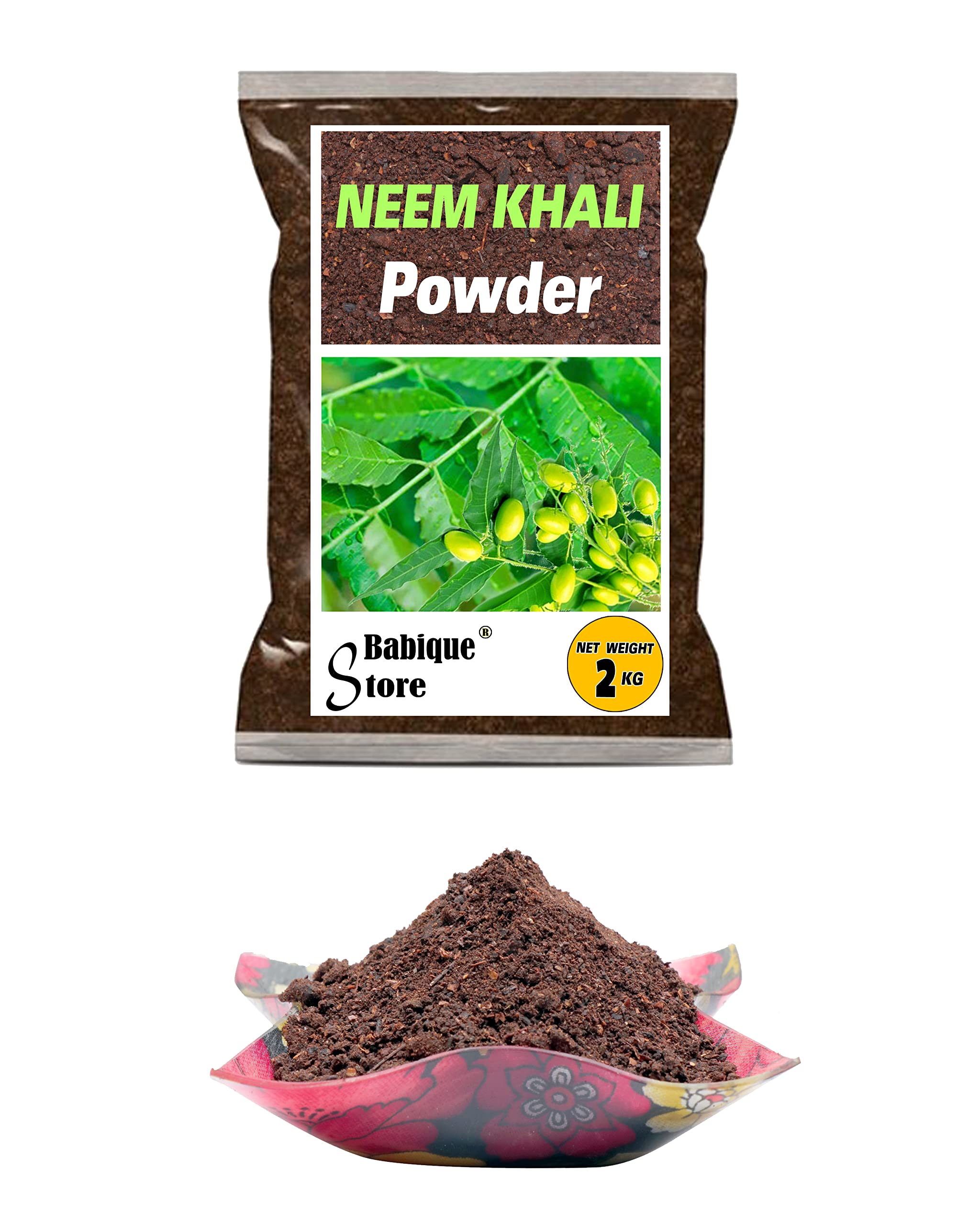 Babique Neem Cake Powder Organic Fertilizer and Pest Repellent for Plants & Home Gardening (2 Kg) (B09W382CC6) Amazon Price History, Amazon Price Tracker