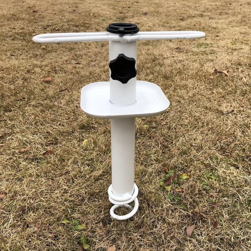 Base Ombrellone Spirale Ferro 35cm Antivento