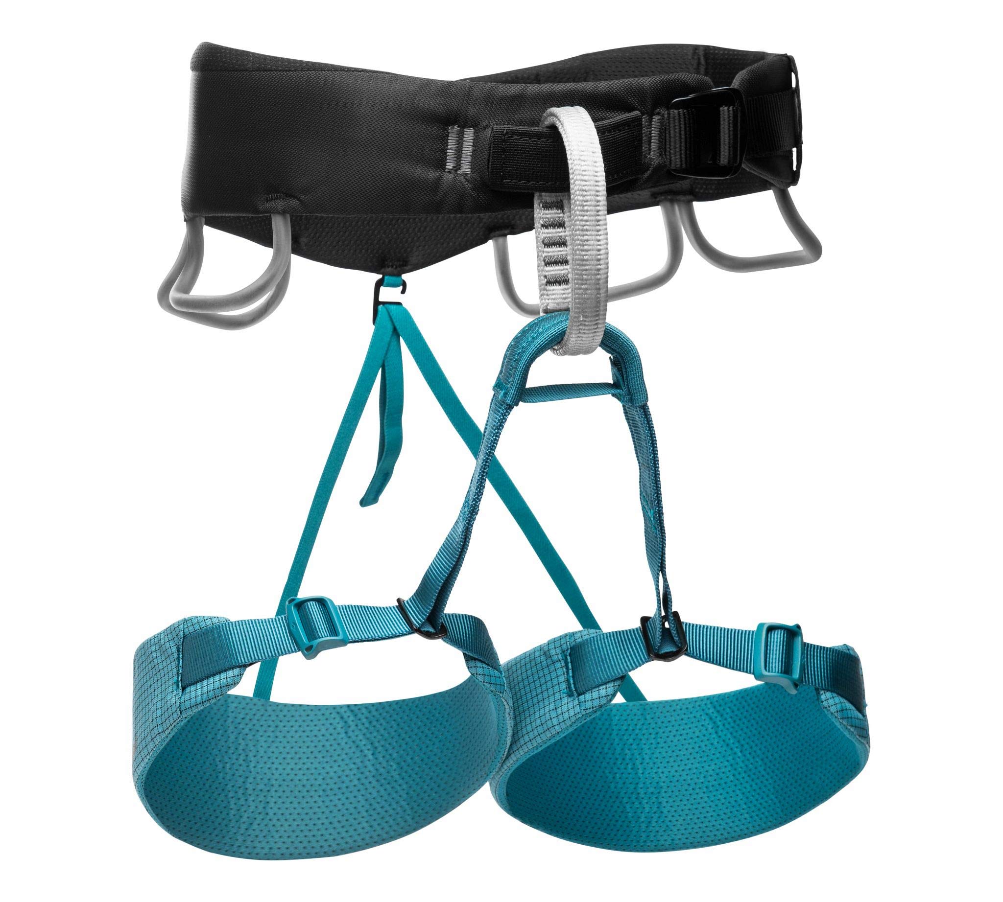 BLACK DIAMOND Women's Momentum Rock Climbing Harness, Adjustable Loops